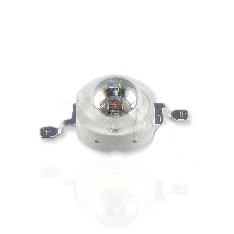 Светодиод 1W 3.2-3.6V emitter 30Lm синий 51794