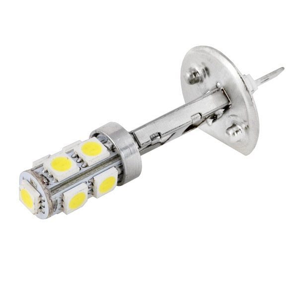 Лампа светодиодная H1 12V 9 SMD диодов 1-конт Белая SKYWAY Ближний, дальний, противотуманные 94121