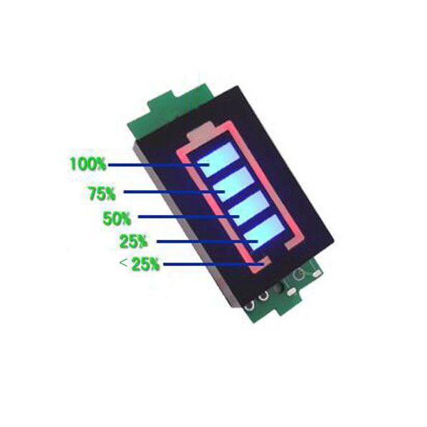 97594 Индикатор заряда Li-ion батареи 8S 31*20*7 мм.