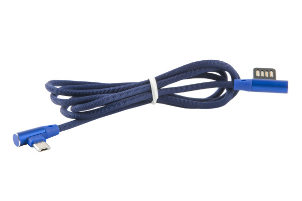 Шнур Red Line Fit USB - Micro USB, синий 15526