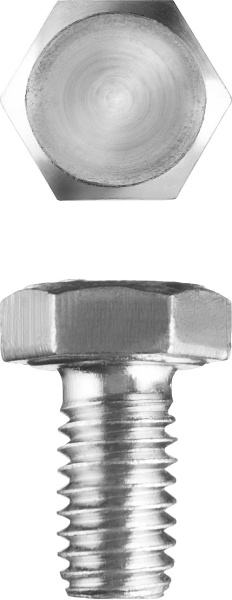 Болт ГОСТ 7798-70, M6 x 10 мм, кл. пр. 5.8, оцинк. ЗУБР 303080-06-010