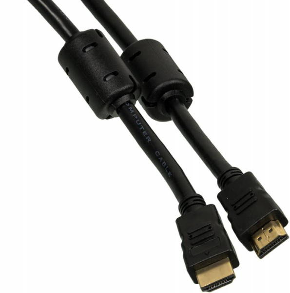 Шнур HDMI шт - HDMI шт 15м позолоченный PREMIER с фильтрами 5-813