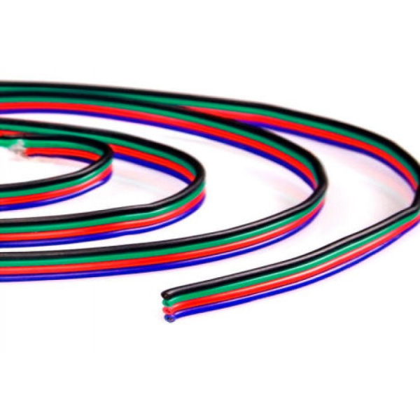 Шлейф 4*0.25 для подключения RGB лент