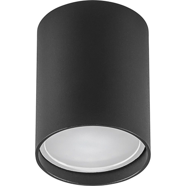 Светильник потолочный под лампу MR16 GU10 35W 230V, черный, с клеммой в комплекте ML177 40513