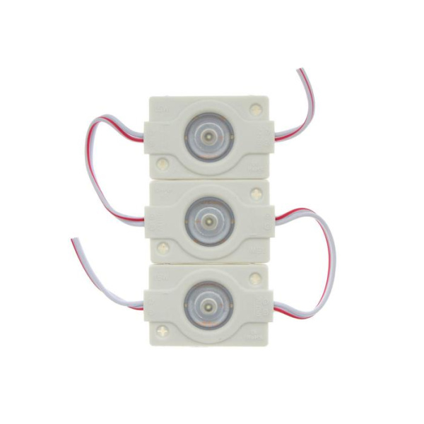 Светодиодный модуль 1,5 Вт, 1LED, IP68, 12В, белый 6937313