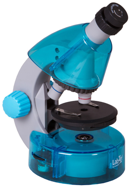 Микроскоп Levenhuk LabZZ M101 (Лазурь)