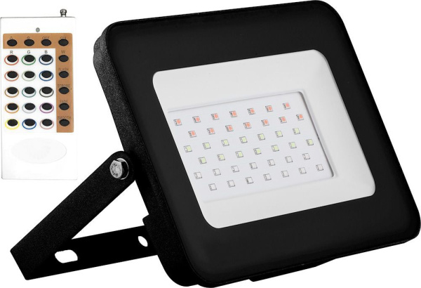 Прожектор светодиодный 30W 220V RGB IP65 Feron 29702