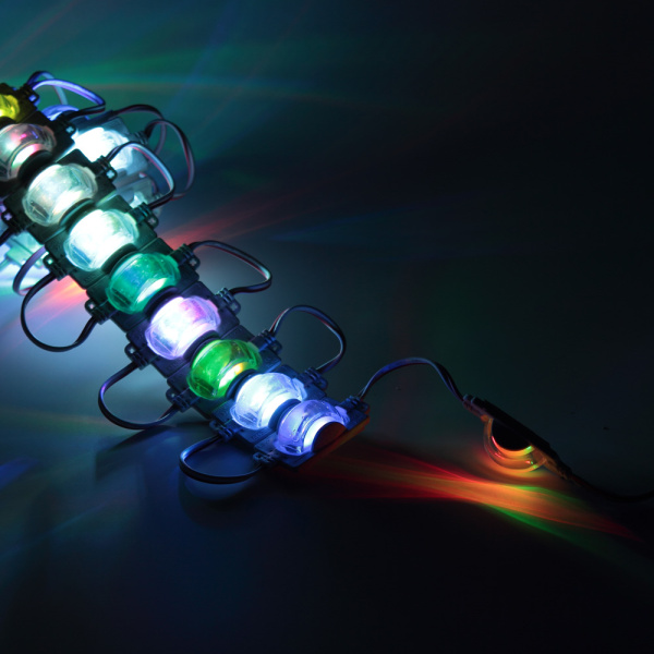 Светодиодный модуль 3 led 2835 MOD109 12V 1.5W RGB IP65 79743