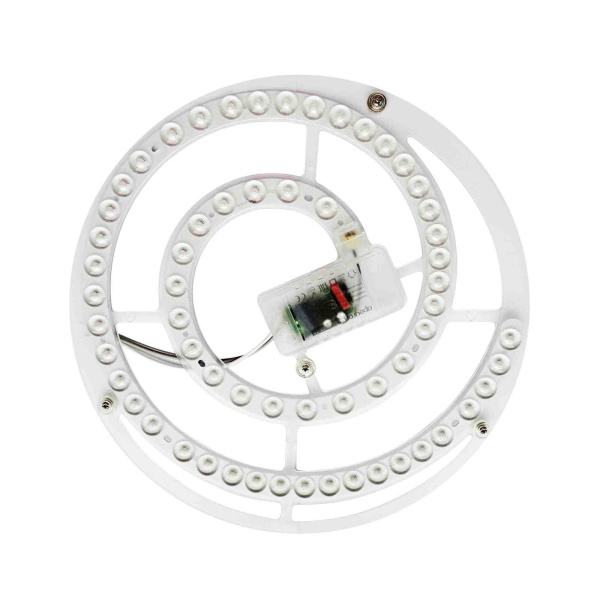 Светодиодный модуль со встроенным драйвером 160-250V 48W, 4450Lm, 6500К, диаметр 282 мм 02-30