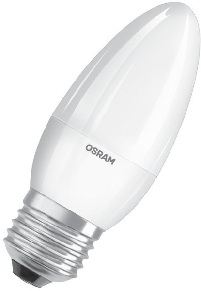 Лампа светодиодная Value 10W E27 4000K свеча OSRAM LVCLB75